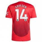 Günstige Fußballtrikots Manchester United Eriksen 14 Heimtrikot 2024-25 Kurzarm